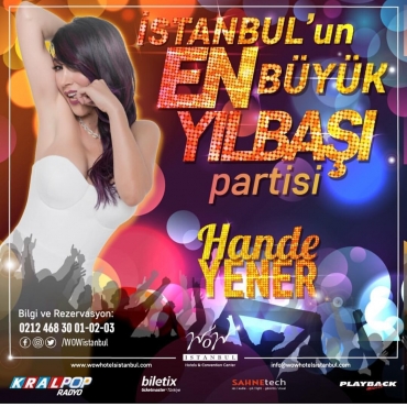 Hande Yener 2019 Yılbaşı Programı Menajeri İletişim 0507 306 54 30